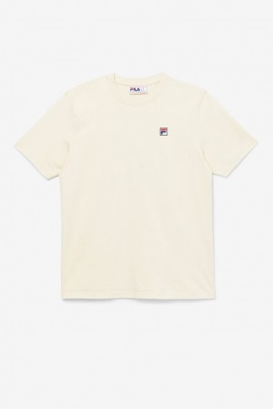 Fila Quartz Tee 272 Seed Pearl | BVWE05427