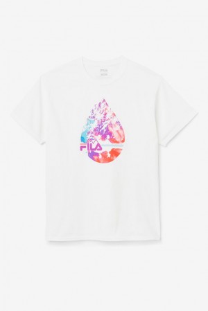 Fila Raindrop Tee Blancas | DWTK67520