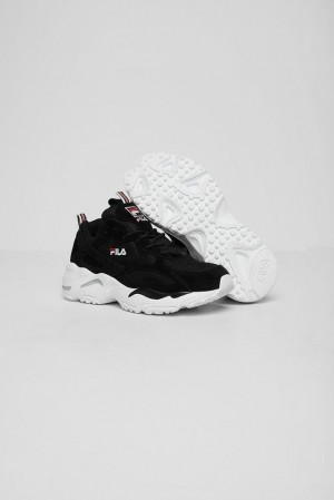 Fila Ray Tracer Sneakers Blk/Wht/Fred | IROY72845