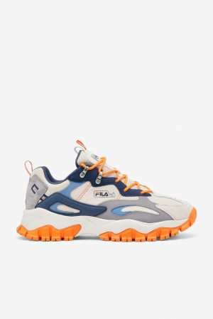 Fila Ray Tracer Tr 2 Sneakers Plateadas Naranjas | HNLM25437