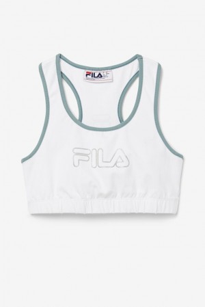 Fila Rebeca Bra Top Blancas | UZKN34852