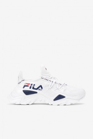 Fila Relectrove Premium Sneakers Blancas Azul Marino Rojas | VFWU24971