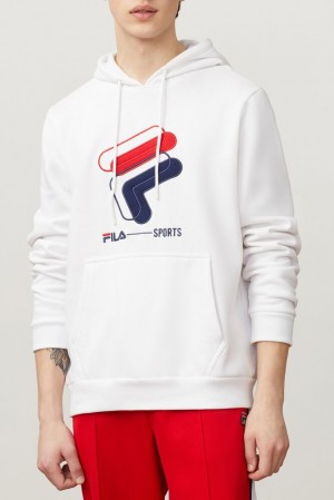 Fila Rocky Hoodie Blancas | ESGA63985