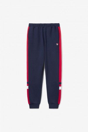 Fila Romolo Pant Rojas Blancas | EHQX01864