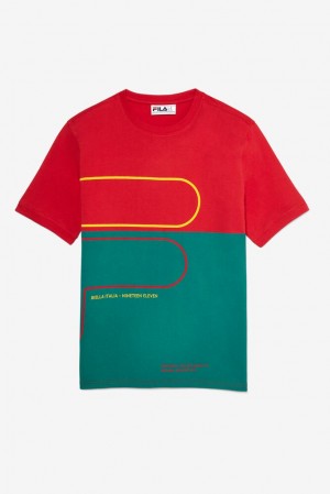 Fila Salza Tee Cred/Para/Free | TAJB07812