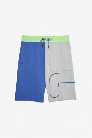 Fila Sami Short Gris Azules Verde | CUWH07541