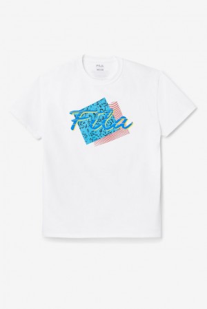 Fila Santa Monica Tee Blancas | LMYR62089