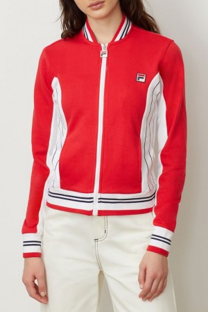 Fila Settanta Ii Jacket Fred/Wht/Fnvy | IZPW36057