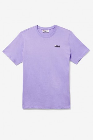 Fila Shoe Tower Tee 597 Violet Tulip | NPSR24715