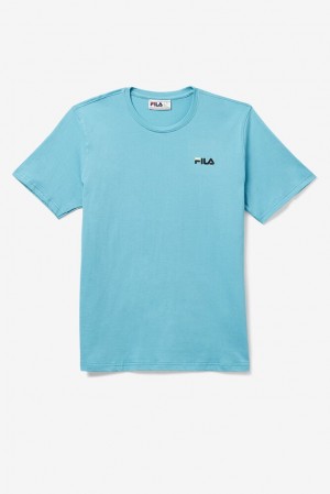 Fila Shoe Tower Tee Azules | ZVUQ06931