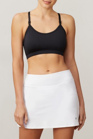 Fila Skinny Back Bra Negras | QDZU96187