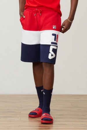 Fila Stu 2 Short Peac/Wht/Cred | FRYP81327