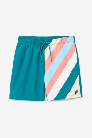 Fila Teller Swim Short 981 Shaded Spruce | CRTX84502