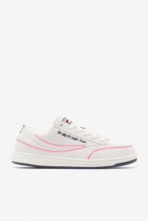 Fila Tennis 88 Premium X Msgm Sneakers Blancas Negras Rosas | LXJU21093