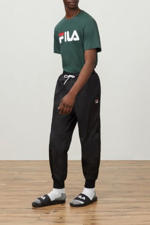 Fila Thane Wind Pant Negras | FXUV62804