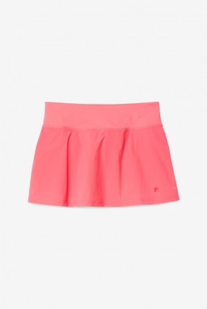 Fila Tie Breaker 13 1/2" Skater Skort Rojas | MLHE91074