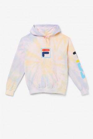 Fila Tie Dye Puff Hoodie 099 Tie Dye | ELRQ49075