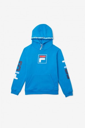 Fila Tyrone Hoodie Azules | TRJM35079