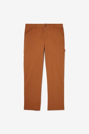 Fila Unlined Carpenter Pants - 30 Inseam 971 Chestnut | QJUZ72591