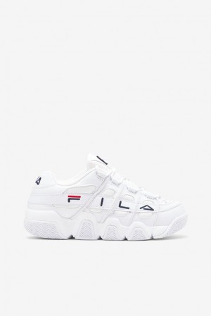 Fila Uproot Sneakers Wht/Fnvy/Fred | QORE95367