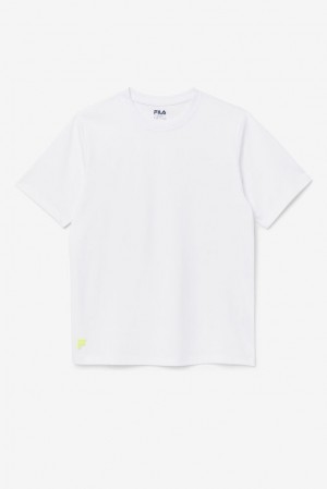 Fila Vinny Tee Blancas Amarillo | VPHG82936