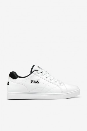 Fila West Naples Tennis Shoes Blancas Negras Blancas | VZEG82406