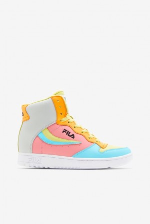 Fila Wx-120 Sneakers Azules Naranjas | OEGH21549