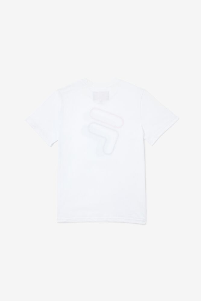 Fila 3d Logo Tee Blancas | EVNO50792