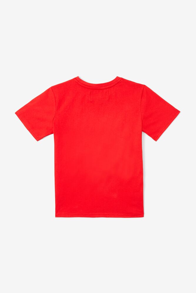 Fila 3d Logo Tee Rojas | NLSH69051