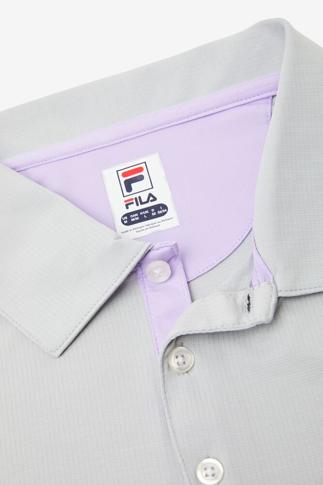 Fila Adrenaline Performance Melange Polo Lavanda | ZIXS06275