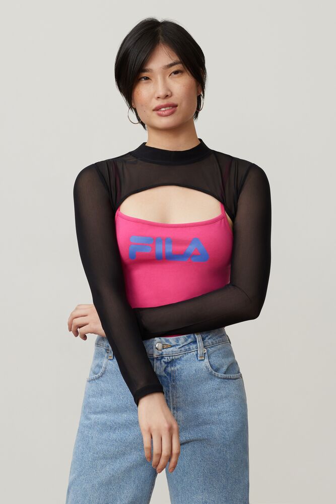 Fila Aerin 2 Layer Top Mage/Blk/Ampb | PSKY67489