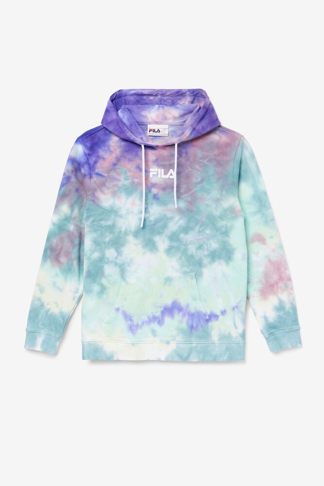 Fila Aerolynn Tie Dye Hoodie Azules | ABVU73291