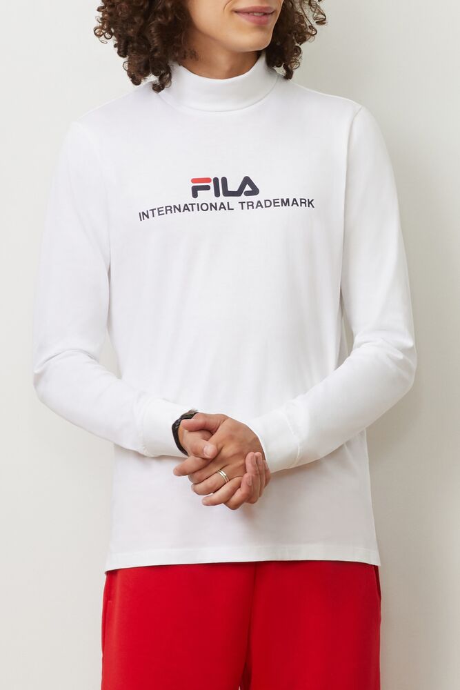 Fila Aimone Turtleneck Wht/Peac/Cred | HIGC08274