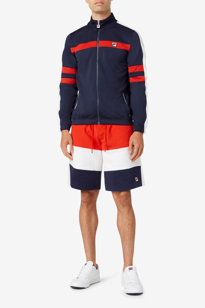 Fila Alanzo Short Cred/Wht/Navy | GDXT08316