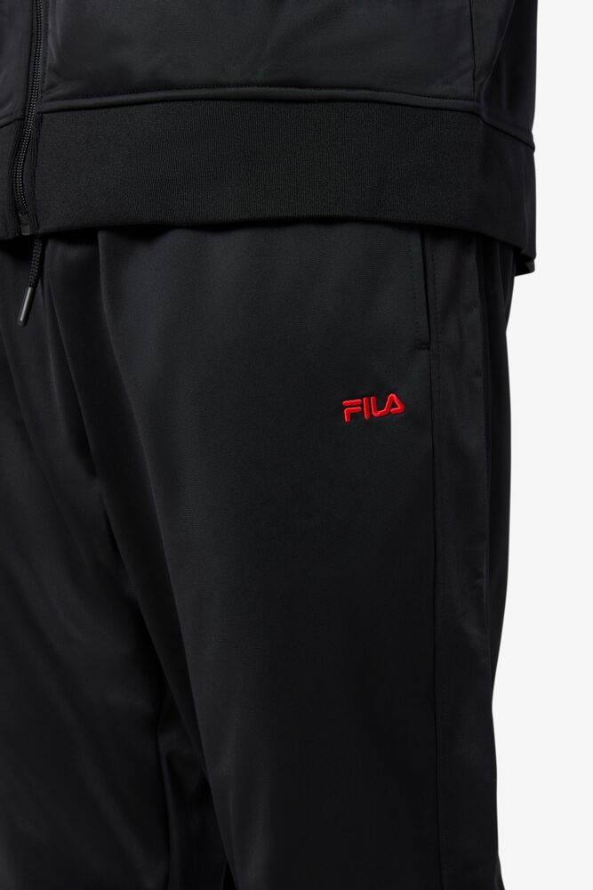 Fila Albania Track Pant Negras Rojas | ZFQX72043