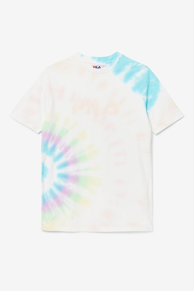 Fila Alivia Tie Dye Tee Creme | NZUX09843