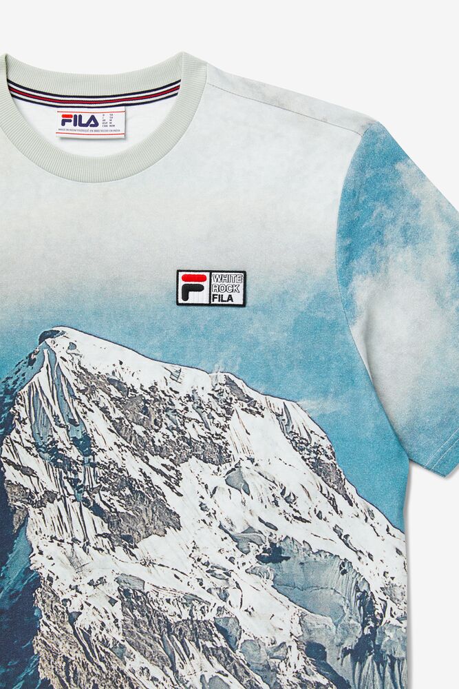 Fila Alps Tee Blancas Negras | XVMR26470