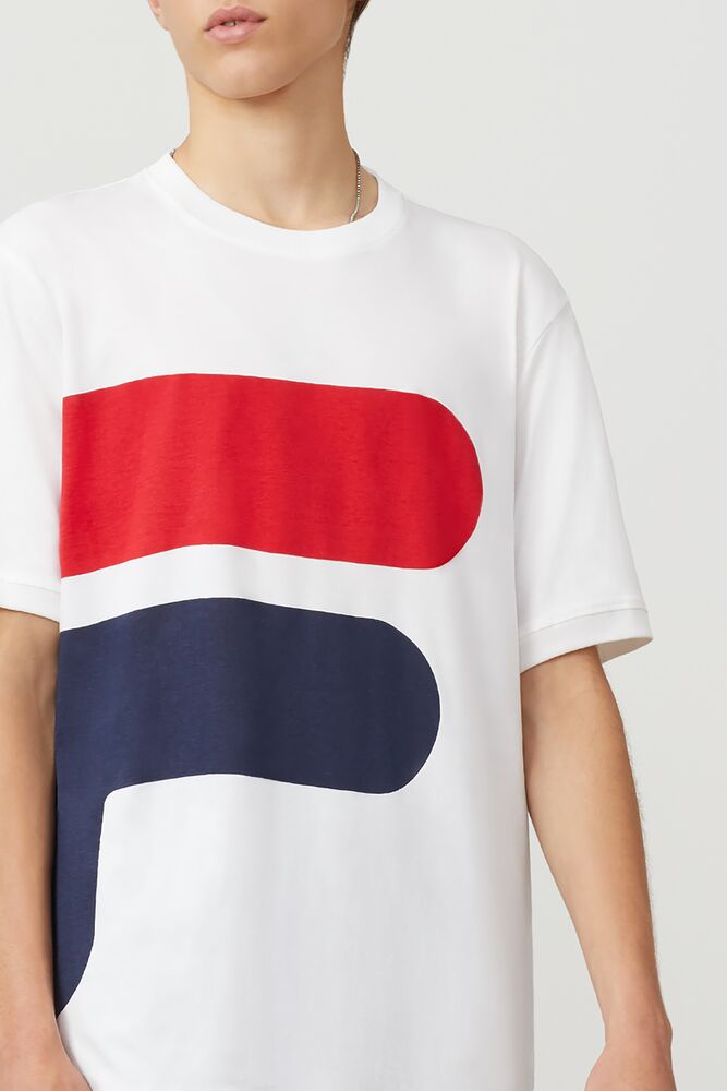 Fila Alvan Tee Wht/Peac/Cred | HCMQ27640