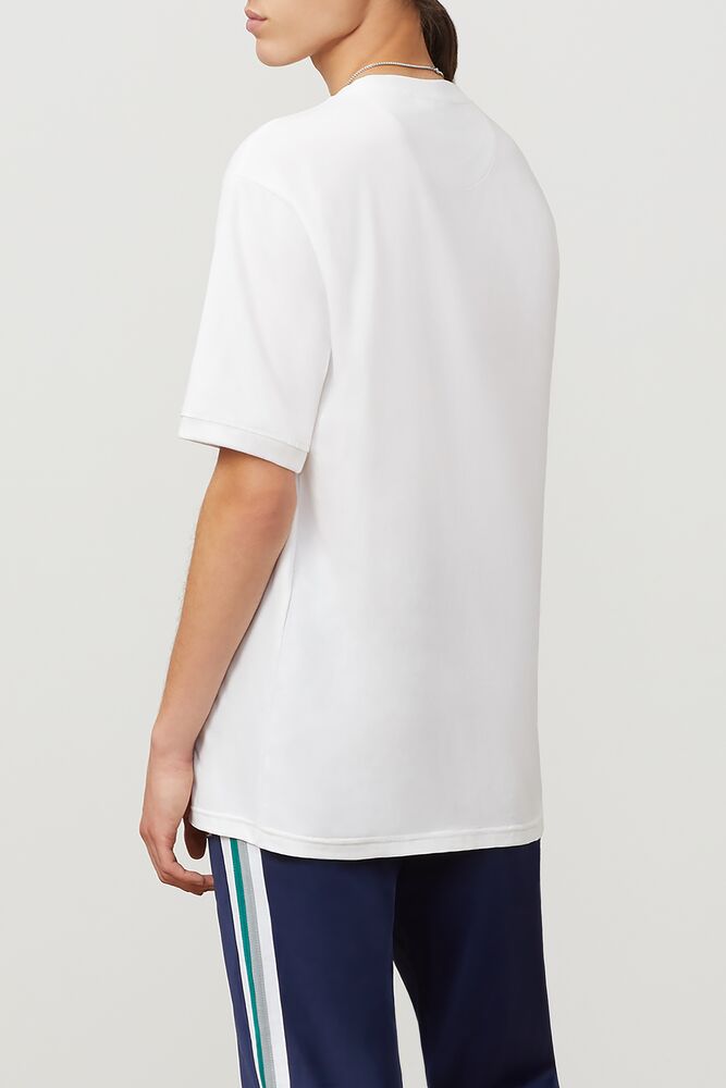 Fila Alvan Tee Wht/Peac/Cred | HCMQ27640