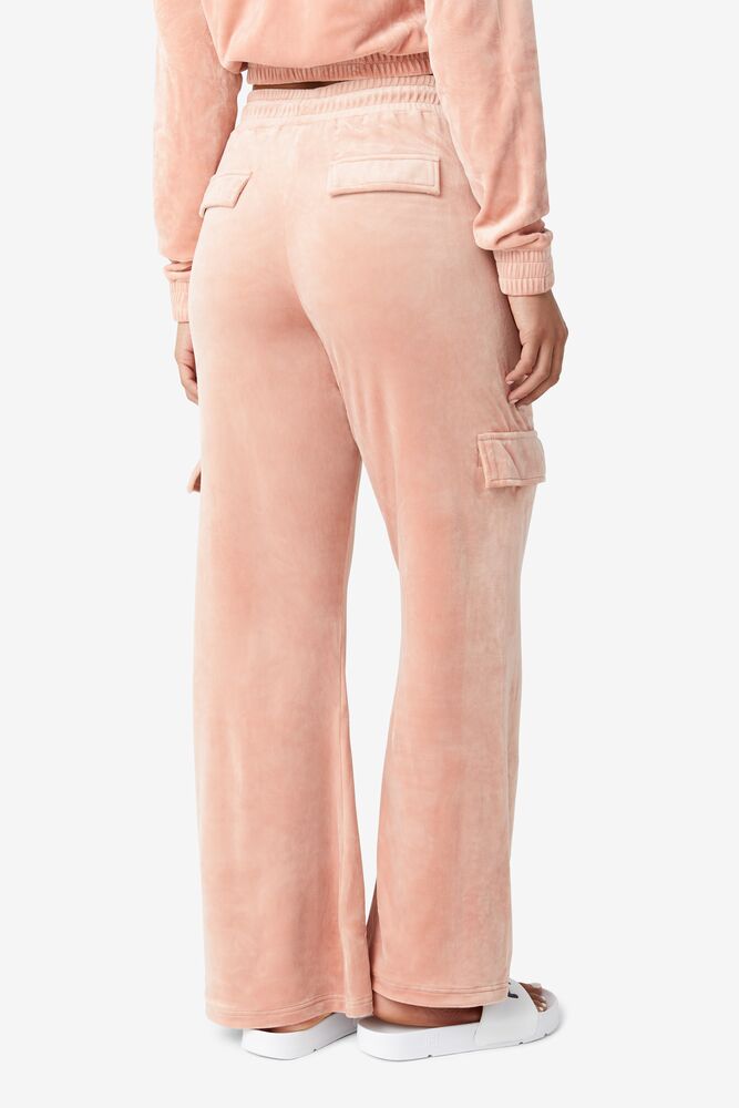 Fila Amrita Velour Pant Rosas | JPTU15247