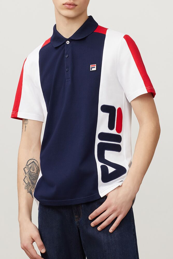 Fila Apache Polo Peac/Wht/Cred | BHLU13805