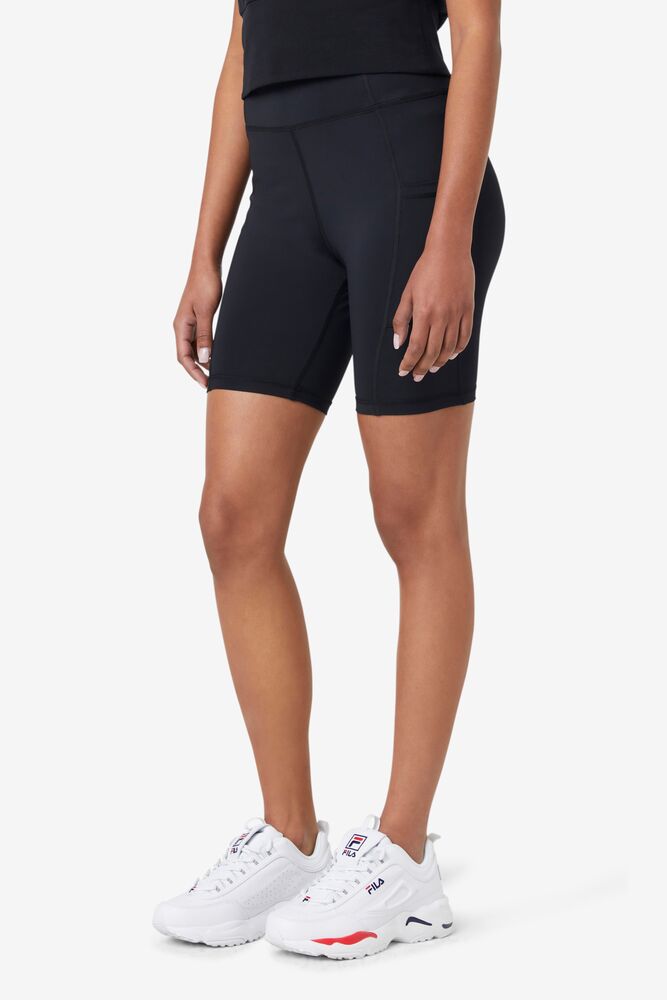 Fila Aries Bike Short Negras | SIBD79381