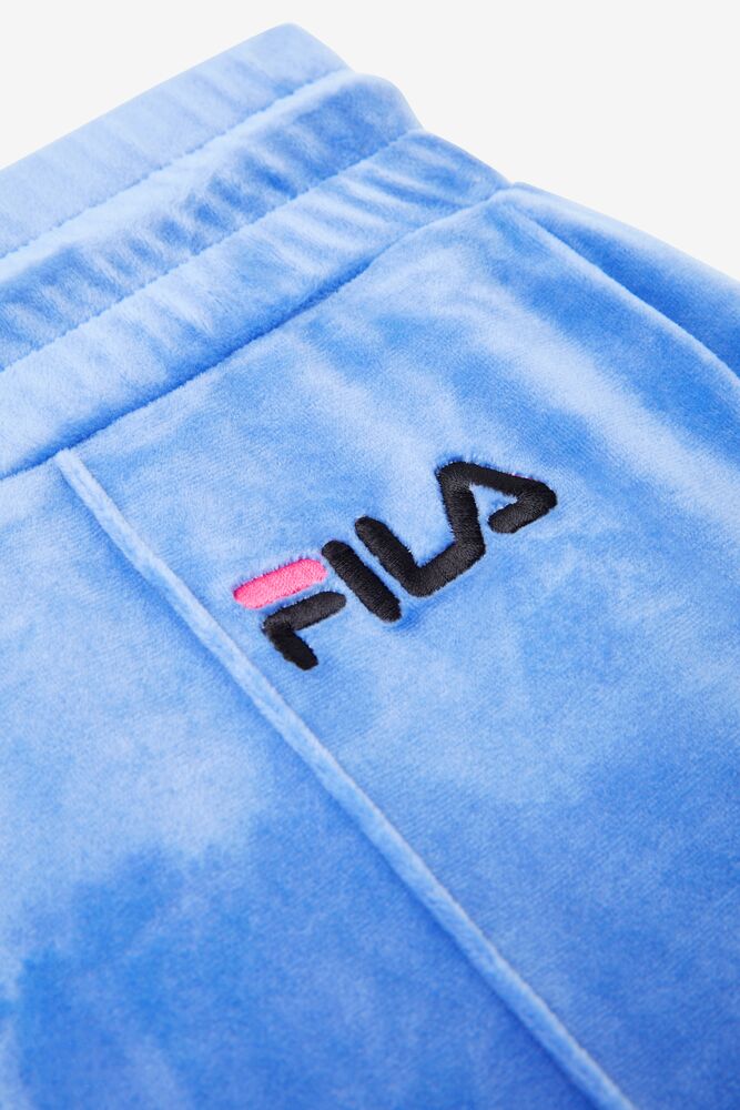 Fila Astrid Velour Pant Azules Negras | AGFP83097