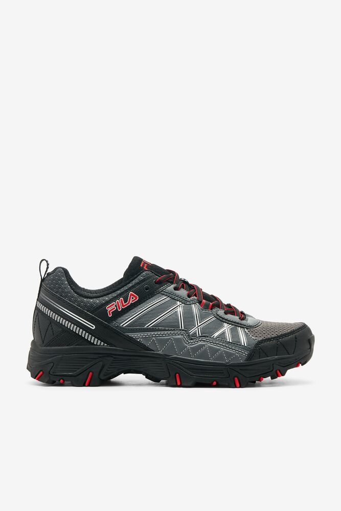 Fila At Peak 20 Tennis Shoes Pewt/Blk/Fred | XVRE53874