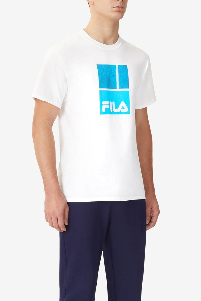 Fila Aussie Tee Blancas | HGZM61930