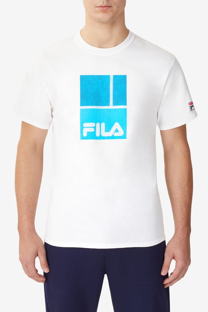 Fila Aussie Tee Blancas | HGZM61930