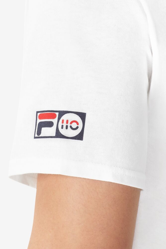 Fila Aussie Tee Blancas | HGZM61930