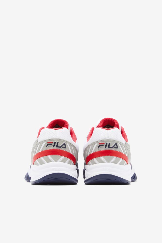 Fila Axilus 2 Energized Tennis Shoes Blancas Azul Marino Rojas | ALDK82940