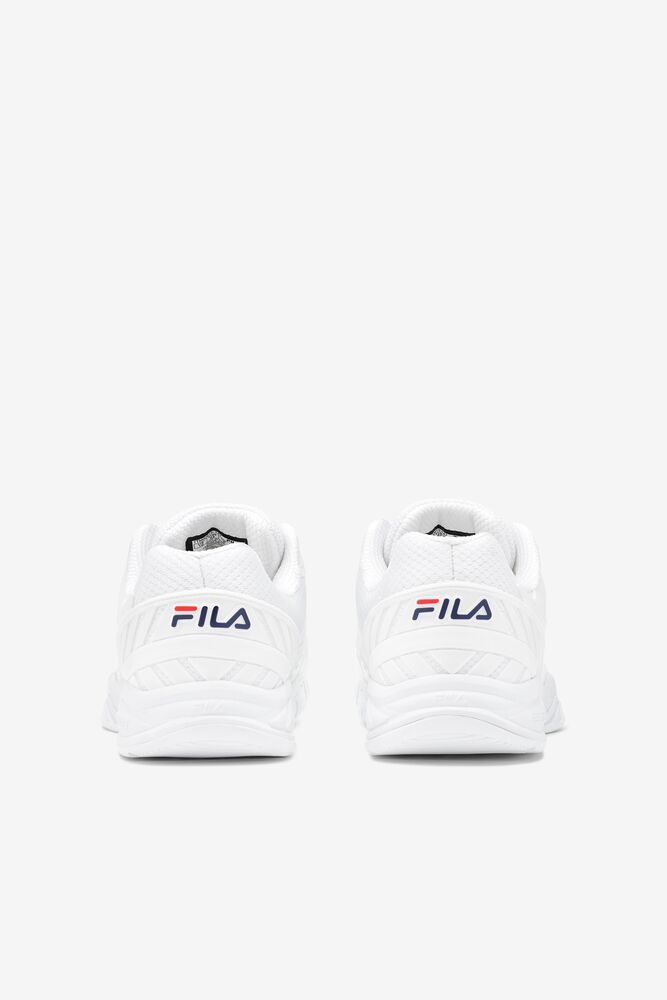 Fila Axilus 2 Energized Tennis Shoes Blancas Blancas Azul Marino | JAGW29738