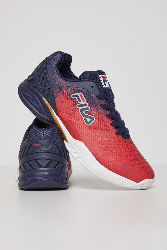 Fila Axilus 2 Energized Tennis Shoes Fnvy/Fred/Wht | MBNX74051